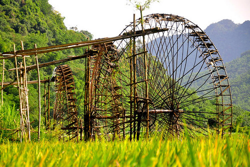 Water Wheels in Pu luong
